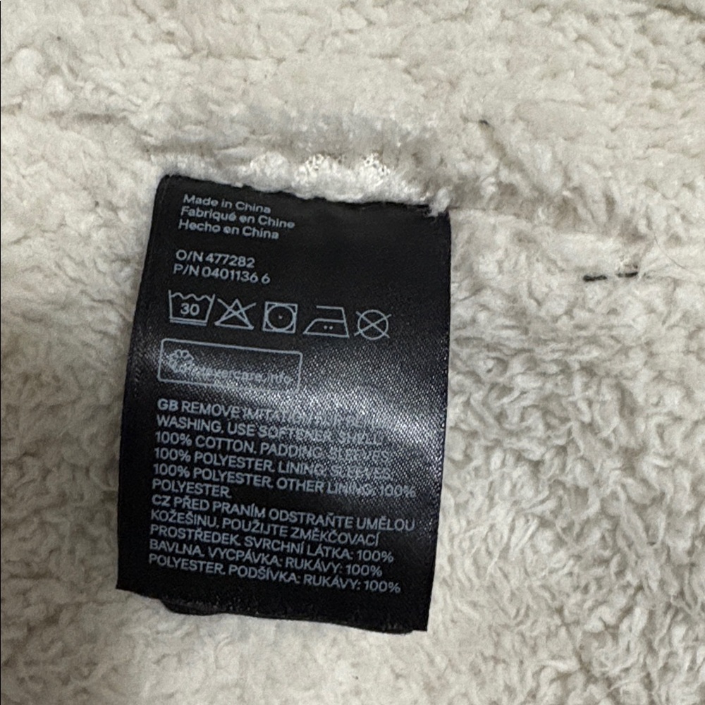 H&M Divided Women's Black Faux
Fur Pile-lined Parka Jacket with hood - Picture 14 of 15